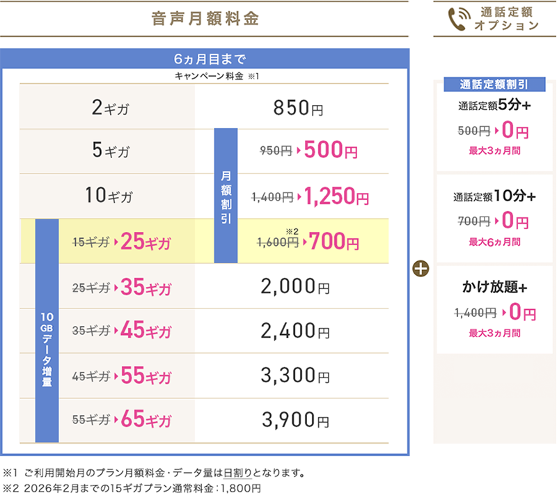 IIJmioハッピープライスキャンペーン イメージ